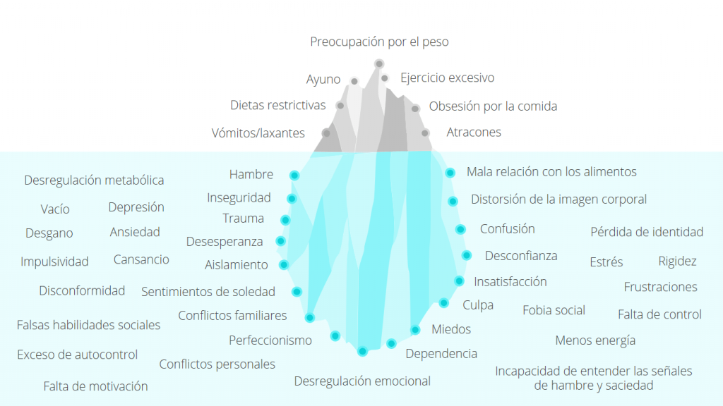 Iceberg TCA | Nutricionista Camila Lazo Donoso